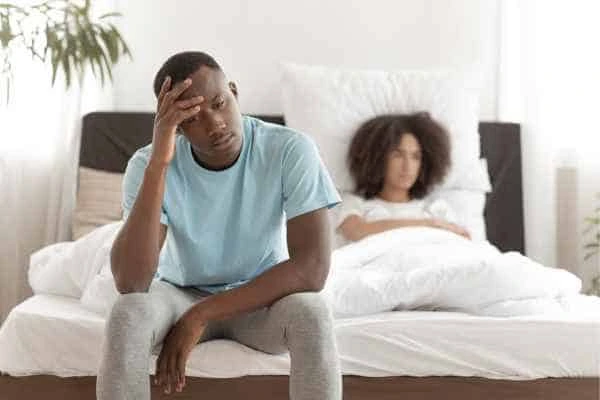 Man upset about ED symptoms Merseyside