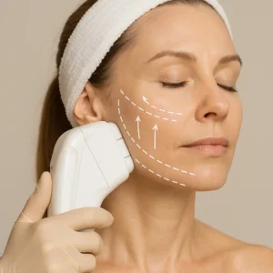 Woman having HI-FU to reduce wrinkles call LA LIPO Merseyside Now!