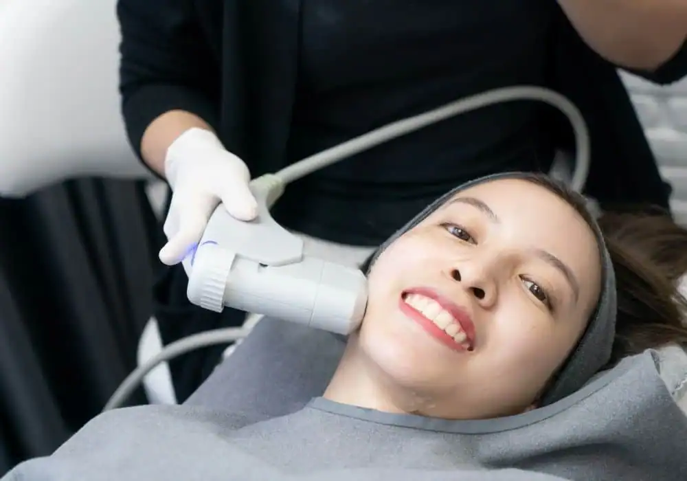 HIFU treatment Merseyside in progress