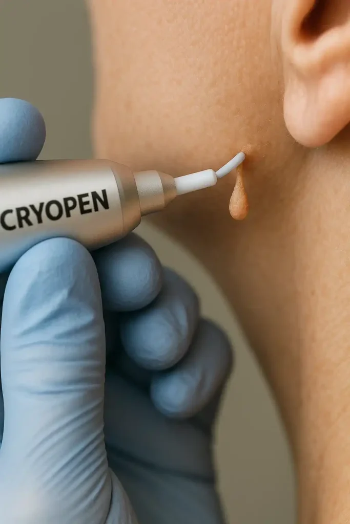 Cryopen for skin tags removal Merseyside speak to our team today!