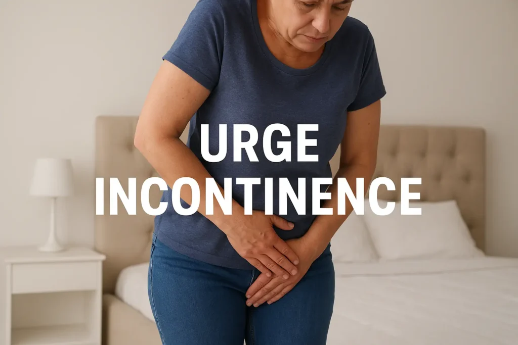 how to manage urge incontinence Merseyside symptoms