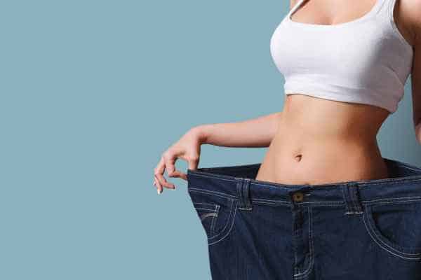 woman after fat reduction treatment Merseyside