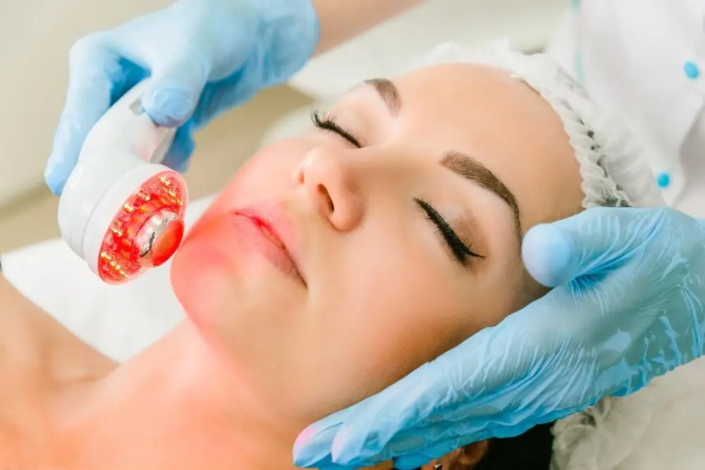 woman having non-surgical Morph8 treatment Merseyside