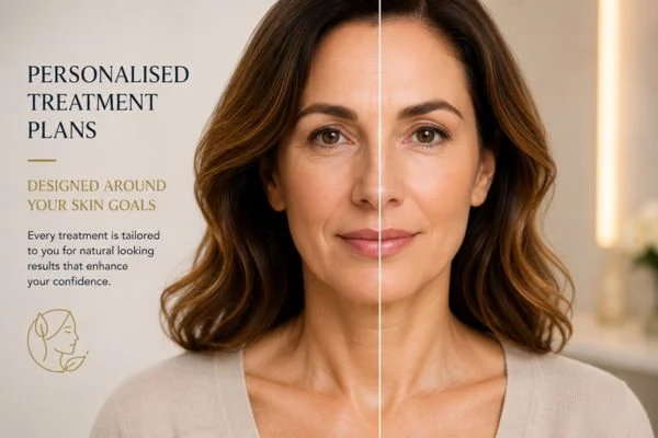 Before and after results of Collagen Lift Therapy Merseyside