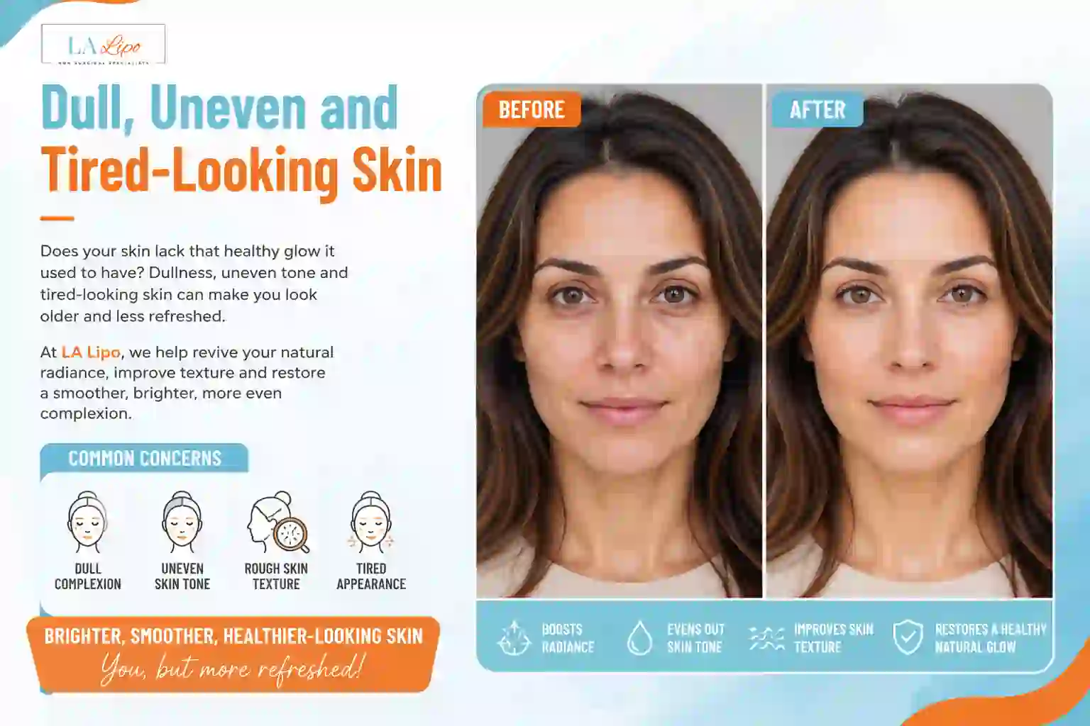 Sign #5: Dull, Uneven and Tired-Looking Skin Merseyside